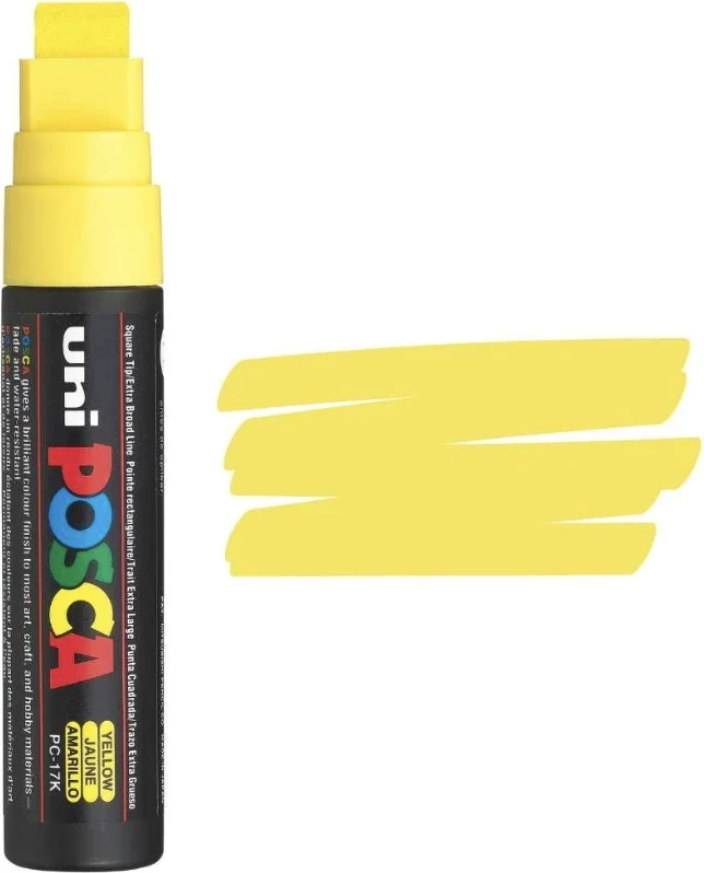 UNI-MARKER pc-17k POSCA YELLOW
