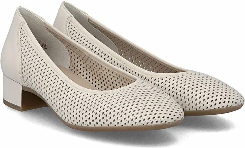 Këpucë femrash Rieker 43459-60, bezhë