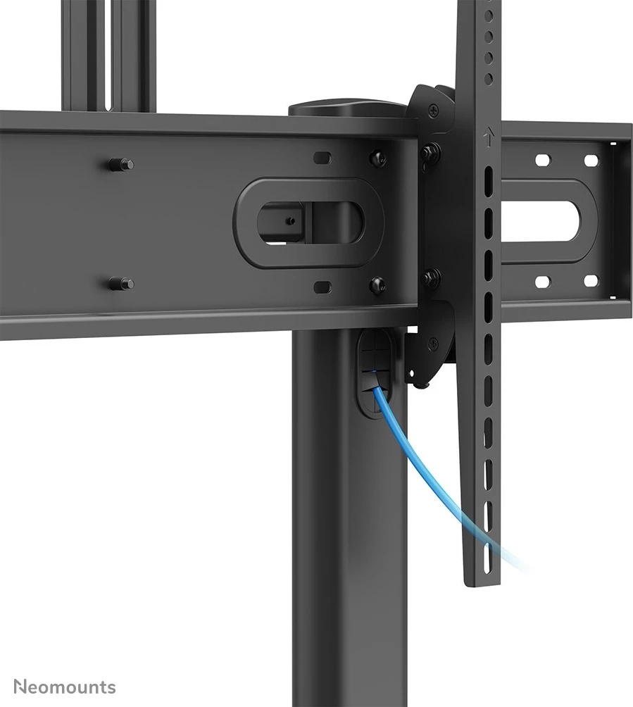 Karrocë TV Neomounts PLASMA-M1950E, për ekrane 60-100 inç, rregullim lartësie, ngjyrë e zezë