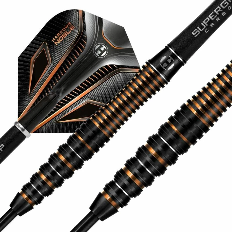 Shigjeta darts Harrows, unisex, të zeza [Pesha: 25 g]