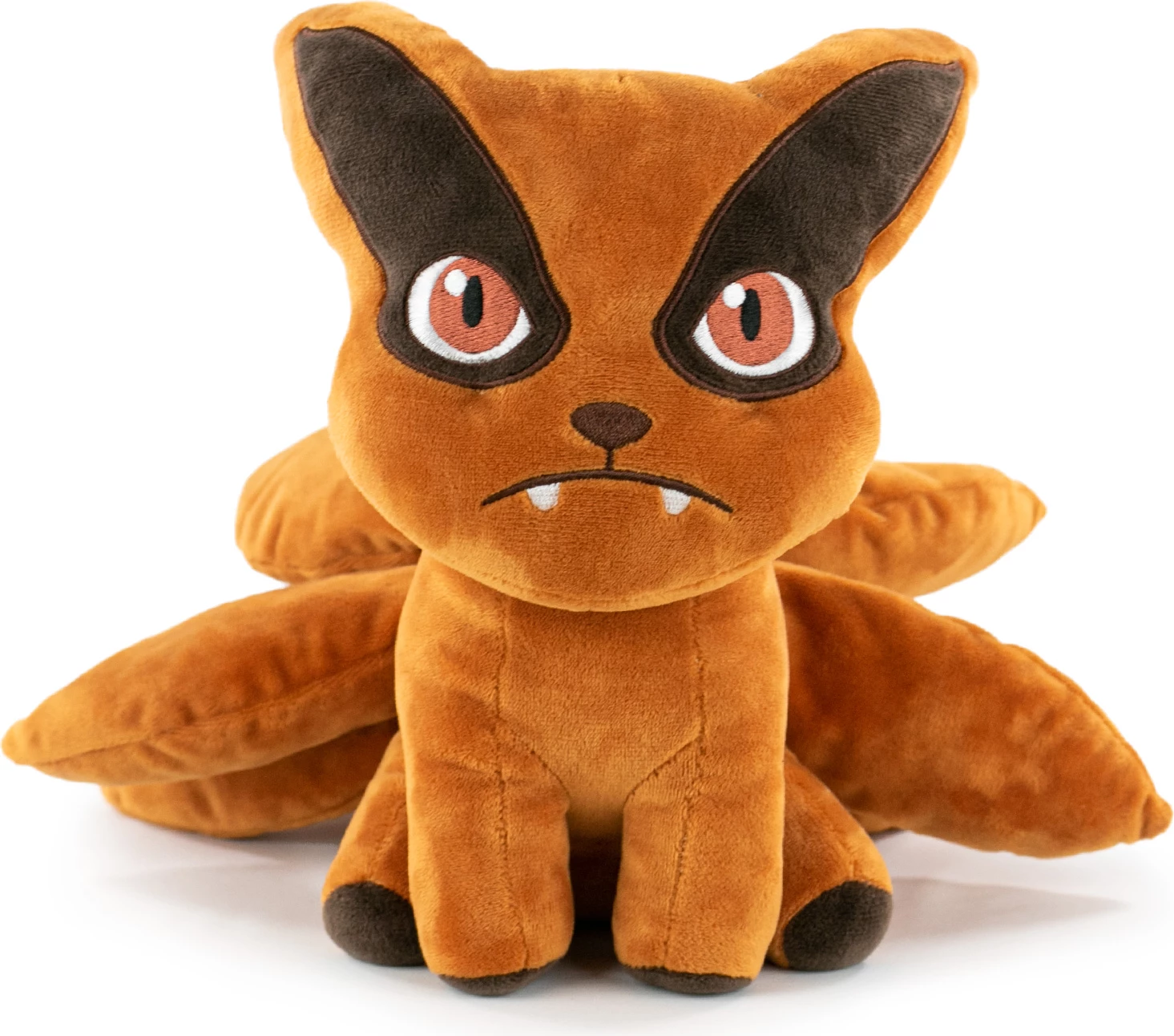 Pelush Barrado Naruto Kurama, portokalli