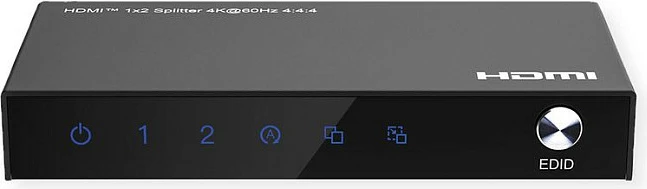 HDMI splitter VALUE 4K, 1x HDMI in 2x HDMI out, HDR, 60Hz, i zi