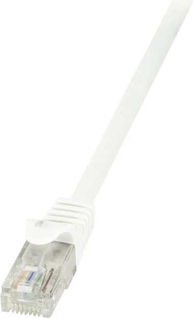 Kabllo LogiLink Cat 6 U/UTP, 15m, e bardhë 