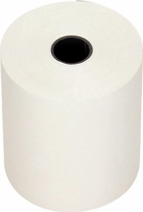 Rolkë letre për arkë fiskale Emerson 35K031A 57mm x 30m, 10 copë, e bardhë