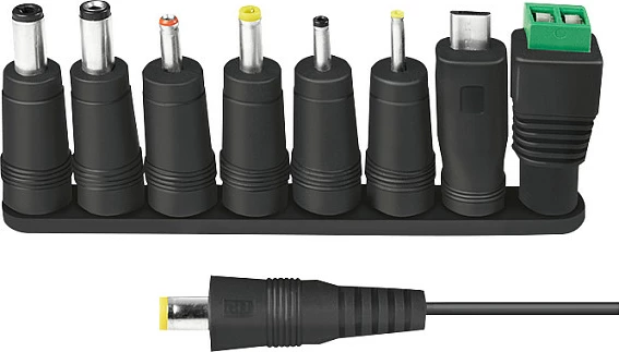 Adapter rryme universal LogiLink 3-12V, 30W, me port USB