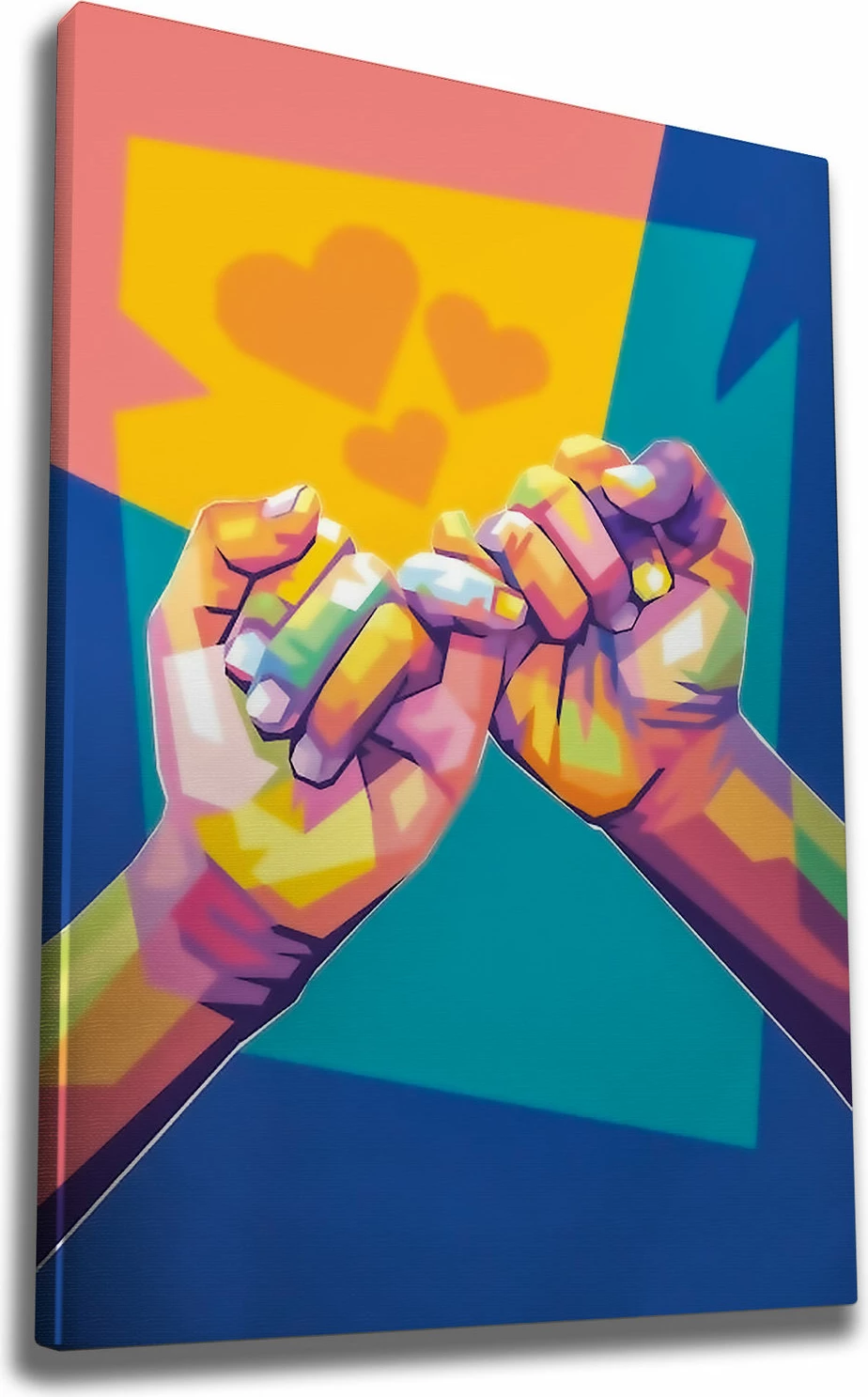 Pikturë dekorative në kanavacë Wallity, WY201, 70x100cm