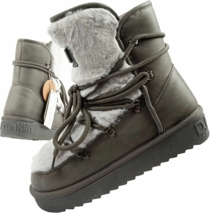 Çizme dimri për femra D.Franklin, gri