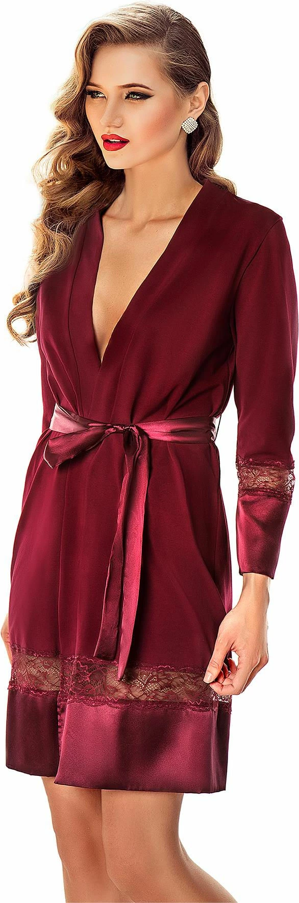 Rrobdeshambrë mëngjesi Jumeon, ngjyrë e kuqe Claret, 001-015099