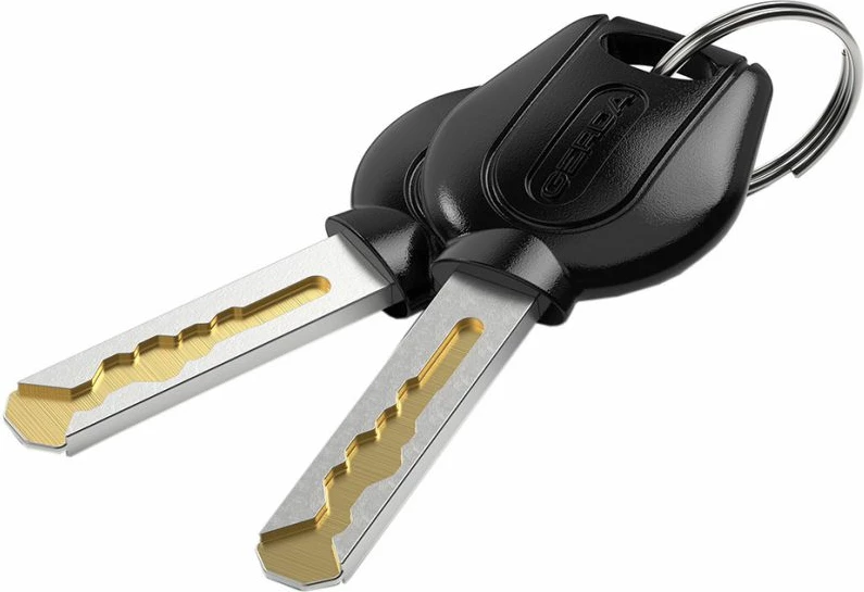 Kyç biçiklete Inny, për femra e meshkuj, e zezë