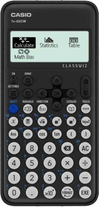 Kalkulator shkencor CASIO, i zi