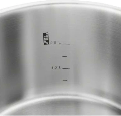 Set enësh gatimi Zwilling Vitality 66460-000-0, 5 copë, çelik inox, për të gjitha sobat inkl. induksion, kapakë xhami