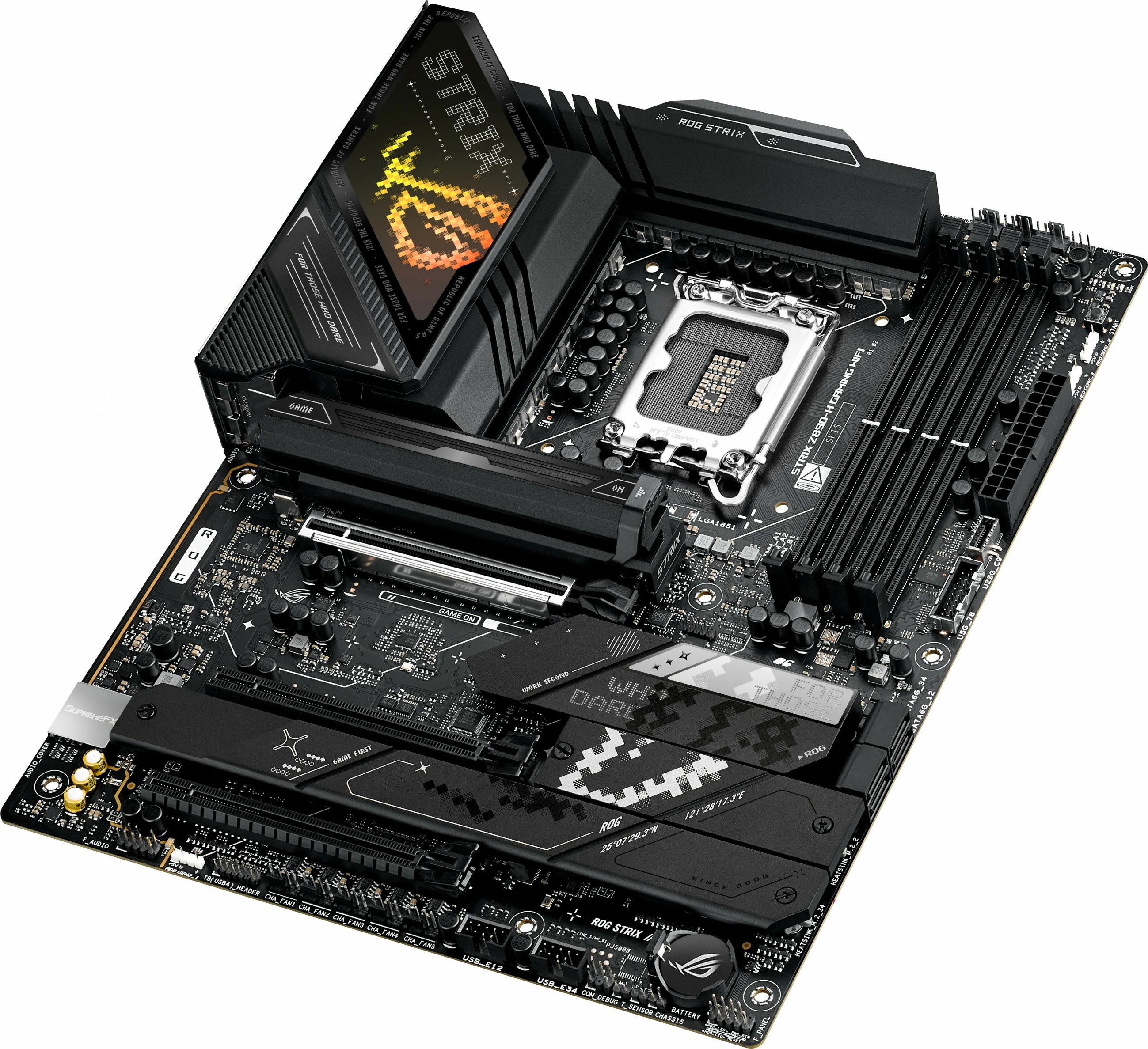 Pllakë amë ASUS ROG STRIX Z890-H, Intel, LGA 1851, DDR5-SDRAM, 256 GB