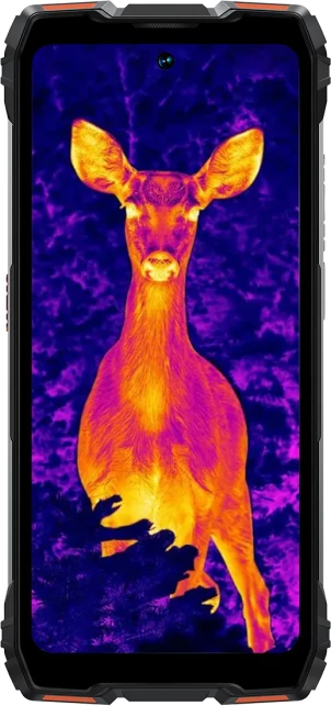 Celular BLACKVIEW ROCK 3 8GB/256GB, rugged, kamerë termike, 10000mAh, Portokalli