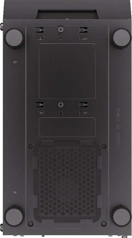 Kasë Krux Scor KRXD002 Cube Tower microATX/Mini-ITX me xham të kalitur, e zezë