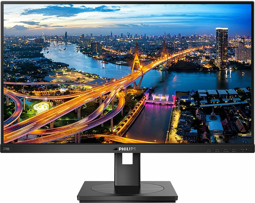 Monitor PHILIPS 276B1 27\" QHD IPS 75Hz USB-C PD 90W, 2x HDMI, DP, RJ45, altoparlantë, Full Ergo, i zi