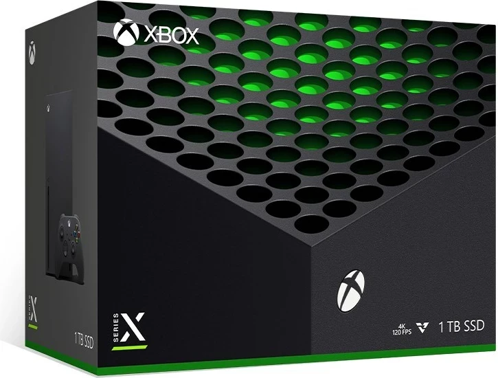 Konsolë lojërash Microsoft Xbox Series X 1TB Wi‑Fi, e zezë