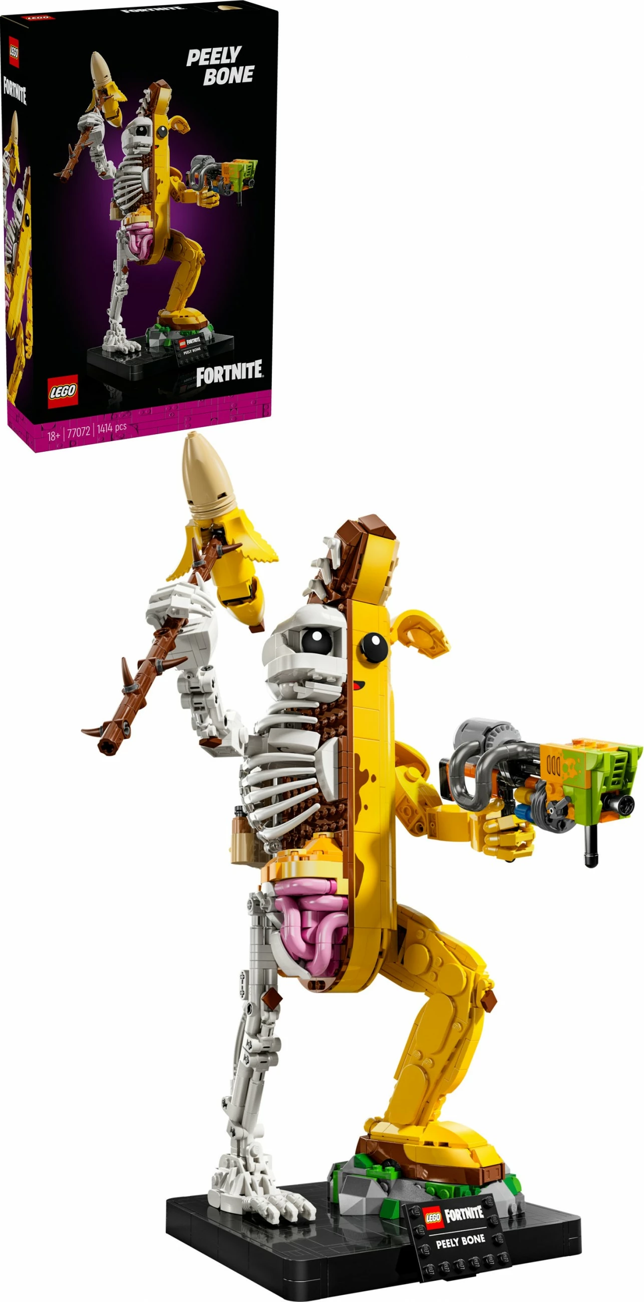 Set ndërtimi LEGO Peely Bone, 77072, 1414 copë, shumëngjyrësh
