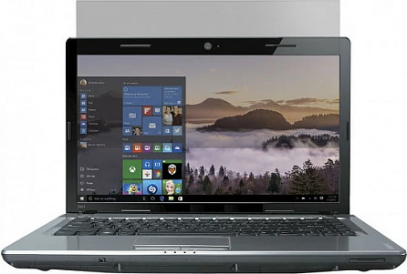 Filtër privatësie për ekran laptopi Mobilis 016403, 14", 16:9, anti-refleks, kompatibil me touchscreen