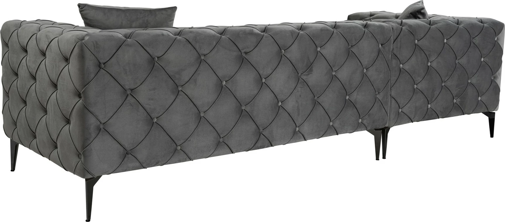 Këndare Como Eco, antracit e zezë, Atelier del Sofa, majtas