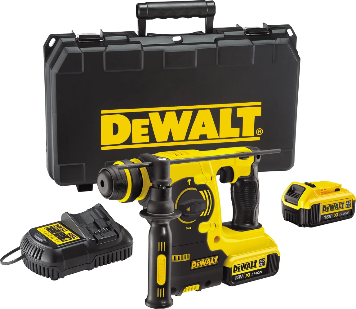 Çekiç shpues me bateri DeWalt DCH253M2 SDS-Plus 18V 2x4.0Ah XR Li-Ion set me karikues dhe valixhe