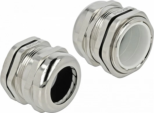 Glandë kabllo DeLOCK PG29, IP68, 25 mm, bronz, argjendtë