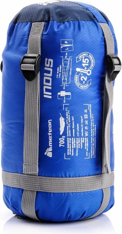 Thes gjumi Meteor, blu [Madhësia: Standarde]