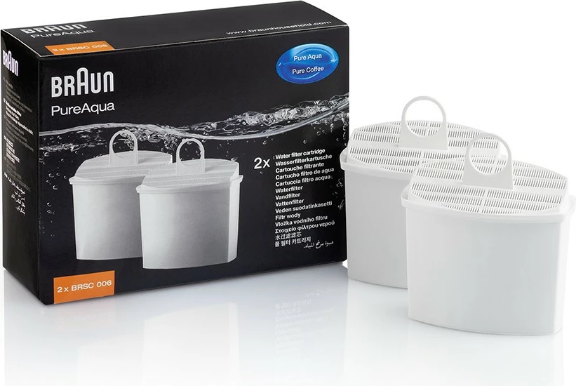 Set filtera uji Braun BRSC006, 2 copë, bardhë