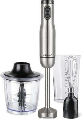 Blender dore Maestro MR-569, 1000W, 0.8L, argjendtë, set 3-në-1