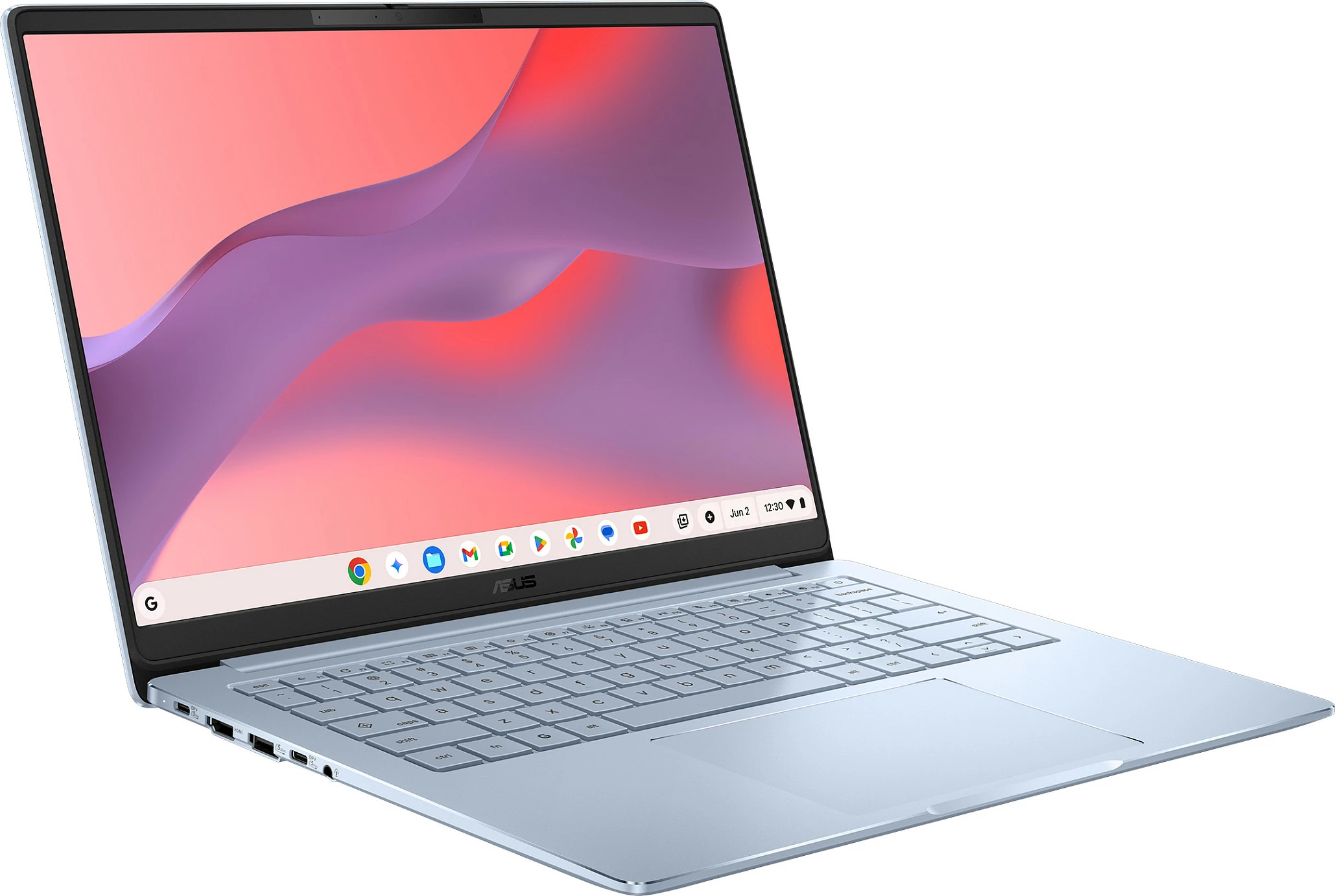 Laptop ASUS Chromebook CM1406CM4A-LY0052, Kompanion 540, 8GB RAM, 128GB eMMC, ChromeOS, Blue Aura