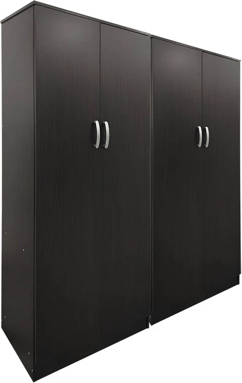 Dollap katër-dyer Lego, ngjyrë wenge, 160x42x180cm