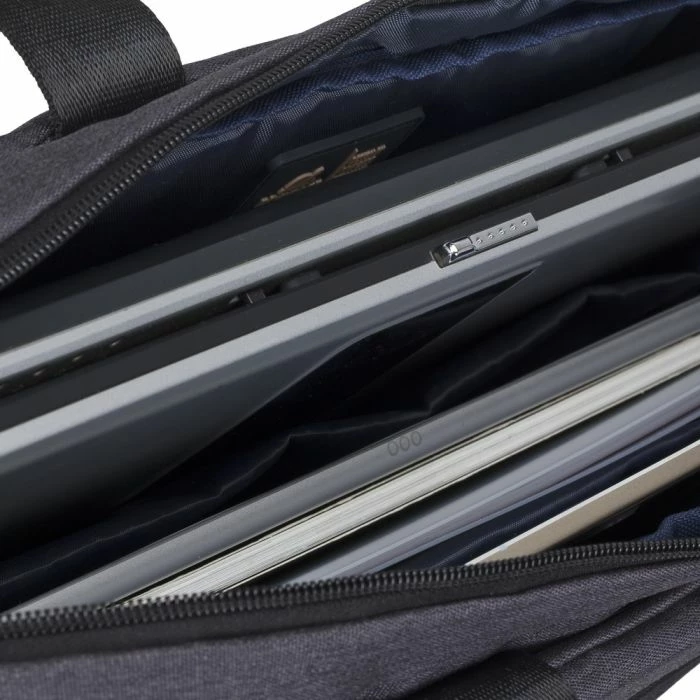 Çantë laptopi RIVACASE 7730 15.6\" rezistente ndaj ujit, ECO, e zezë