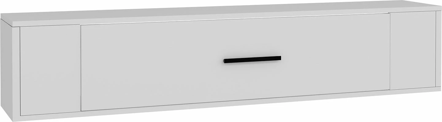 Mbajtës televizori, ngjyrë e bardhë, Skye Decor, Restos