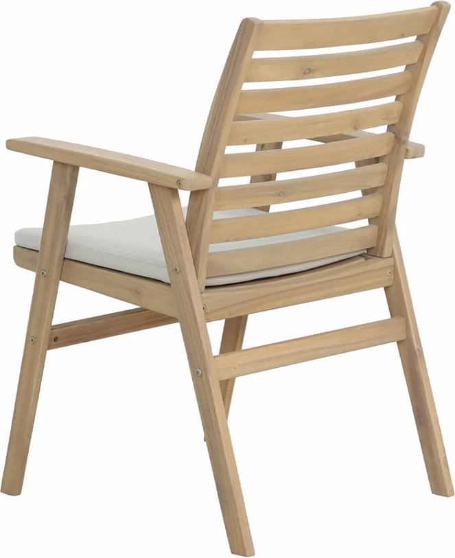 Karrige Etoile me jastëk, natyrale e bardhë, 61x59x86.5