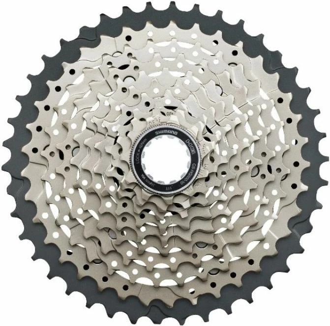 Kasetë biçiklete Shimano, argjendtë