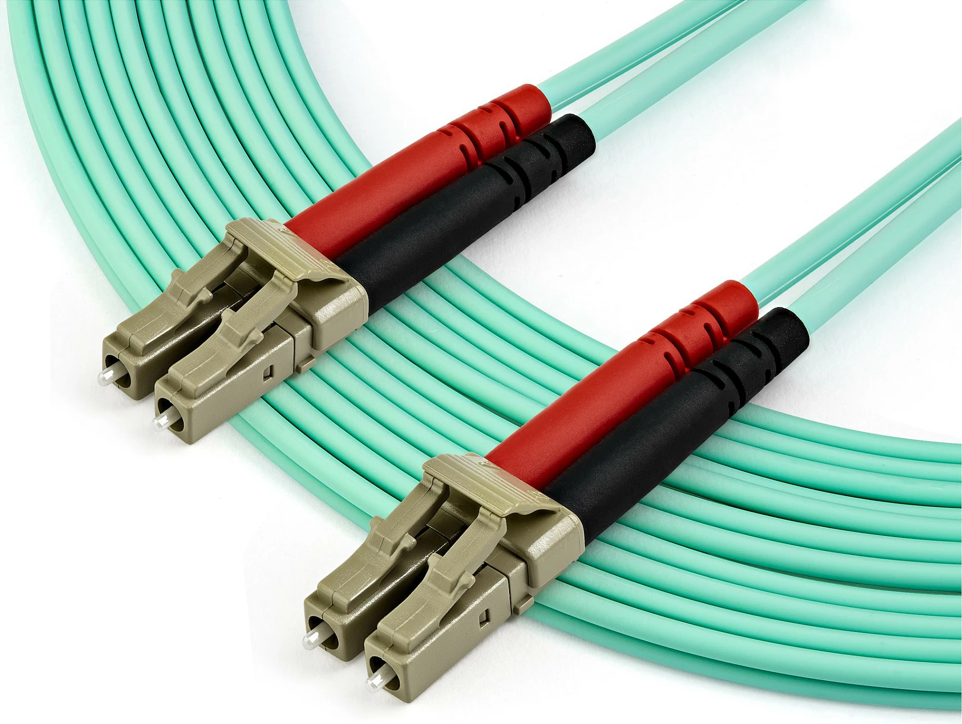 Kabllo fibra optike StarTech A50FBLCLC7, OM3 multimode, LC-LC, 7 m, 50/125µm, LSZH, aqua