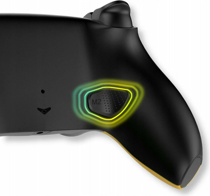 Kontroller wireless Yaxo Hornet Fury Elite Bluetooth 5.0 USB-C 1200mAh portokalli