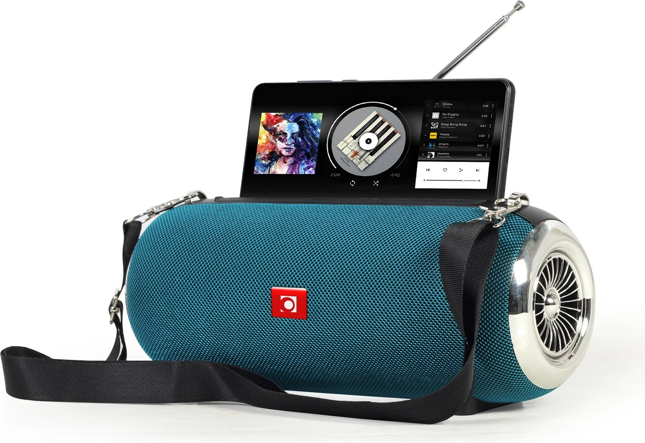 Altoparlant portativ Gembird SPK-BT-17-G, 5W, i gjelbër