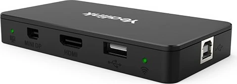 Pajisje ndarje ekrani Yealink MSHARE, HDMI, Mini DisplayPort, USB, e zezë