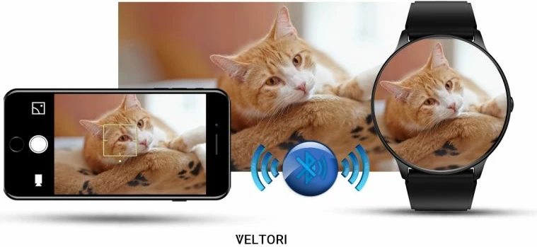 Smartwatch VELTORI, e zezë