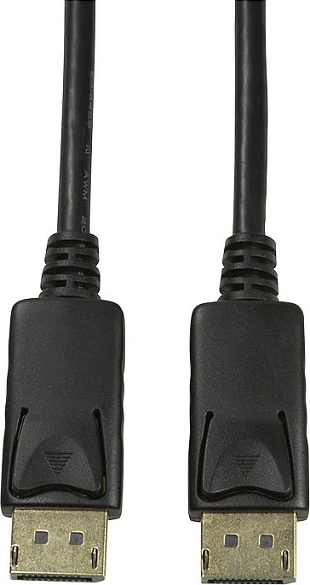 Kabllo DisplayPort LogiLink, DPort në DPort, 10m, e zezë