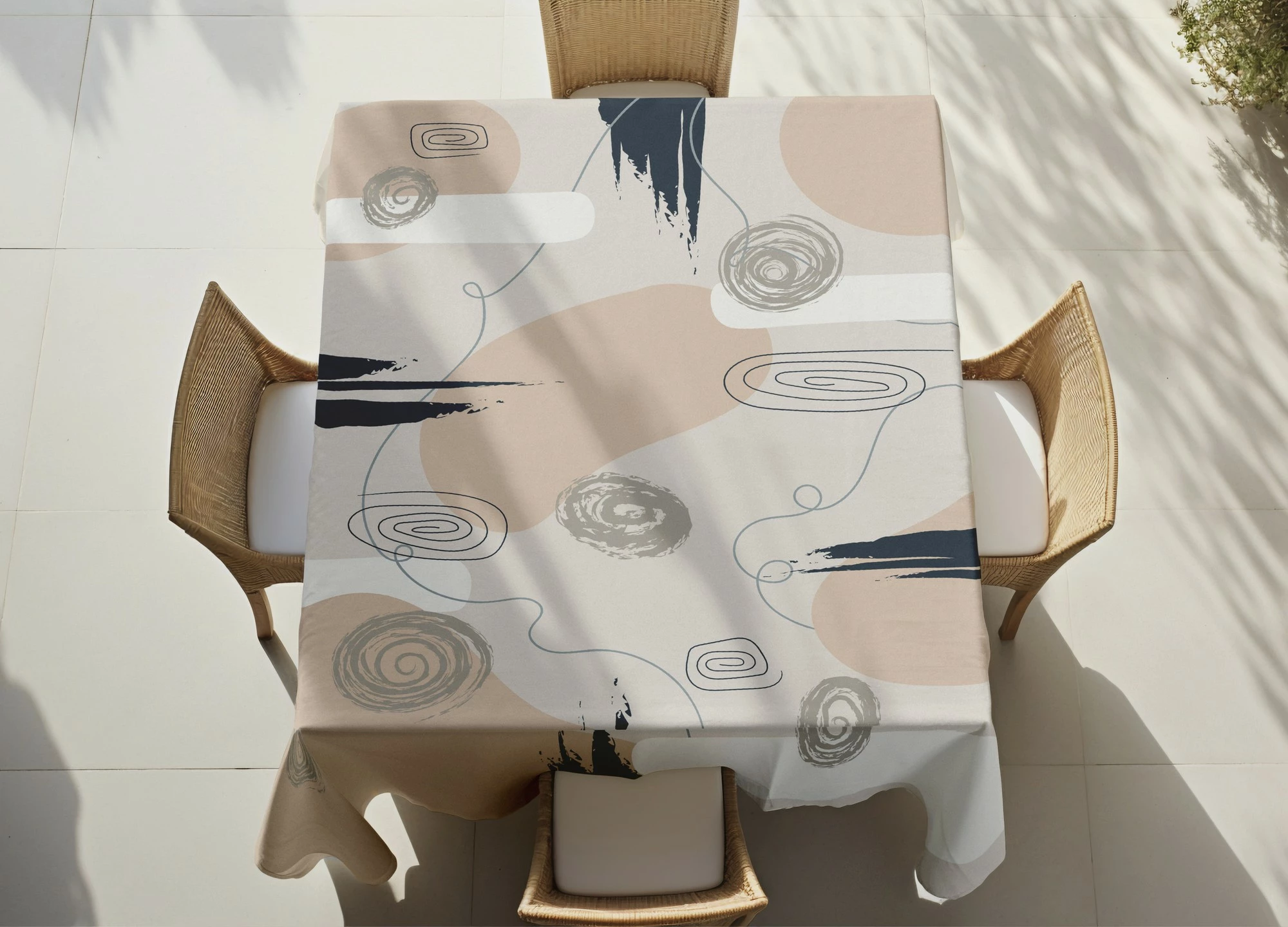 Mbulesë tavoline Hermia, Asr-tblclt25 -25, 140x180cm