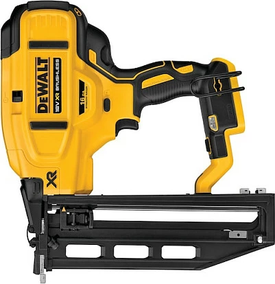 Pistoletë për gozhda DeWALT DCN662NT-XJ, me bateri, 32-64 mm, magazinë e drejtë 110, e verdhë