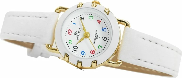 Orë dore për fëmijë Perfect, të bardhë dhe të artë