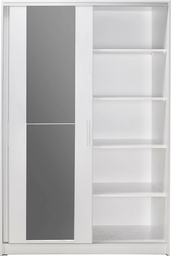 Dollap për rroba, ngjyrë e bardhë, Hanah Home, SWD-512-BB-2