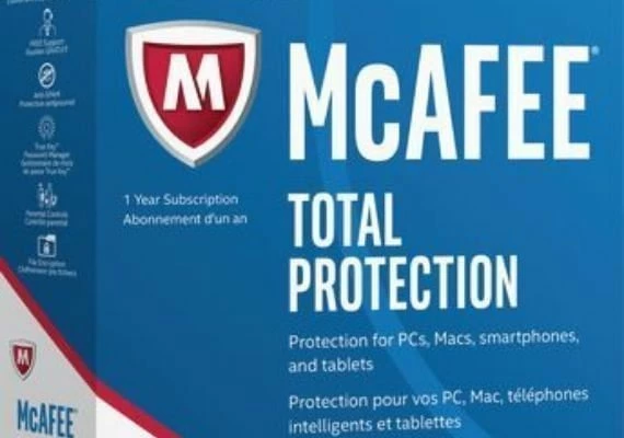 Mcafee Total Protection 1 Year 3 Dev EN Global
