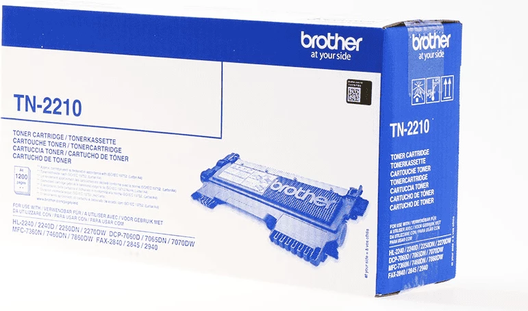Toner, Brother, TN-2210, 1200 faqe, zi