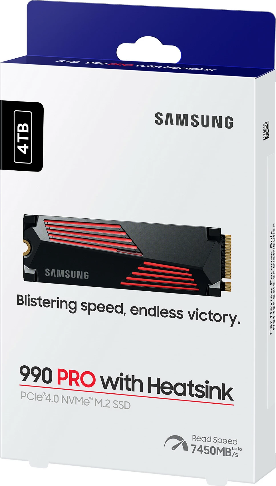 Disk SSD Samsung 990 PRO, 4TB, M.2 2280 PCI-E x4 Gen4 NVMe