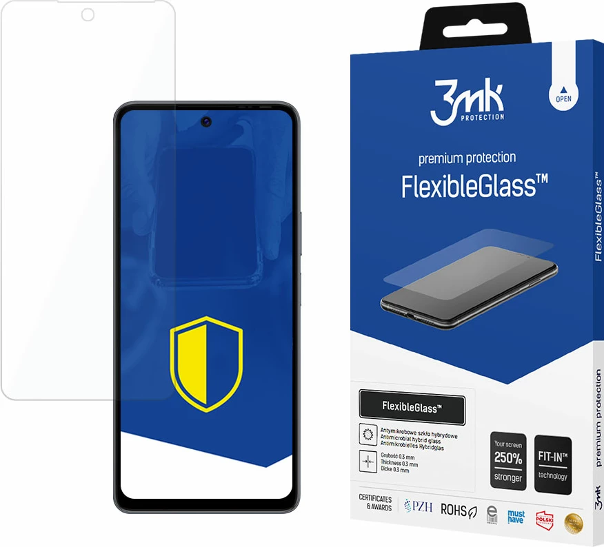 Xham mbrojtës hibrid 3mk FlexibleGlass për Tecno Pova 5 Pro 5G