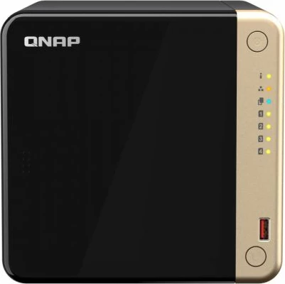 Server NAS QNAP TS-464-8G, 4-bay, 8GB RAM, 2x2.5GbE, 2x M.2 NVMe, HDMI 4K, zi/ari