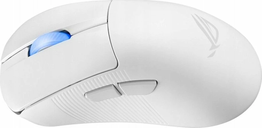 Maus gaming Asus ROG Keris II WL Ace 90MP03N0-BMUA10 42000 DPI, Bluetooth/2.4GHz/USB, 5 butona, i bardhë